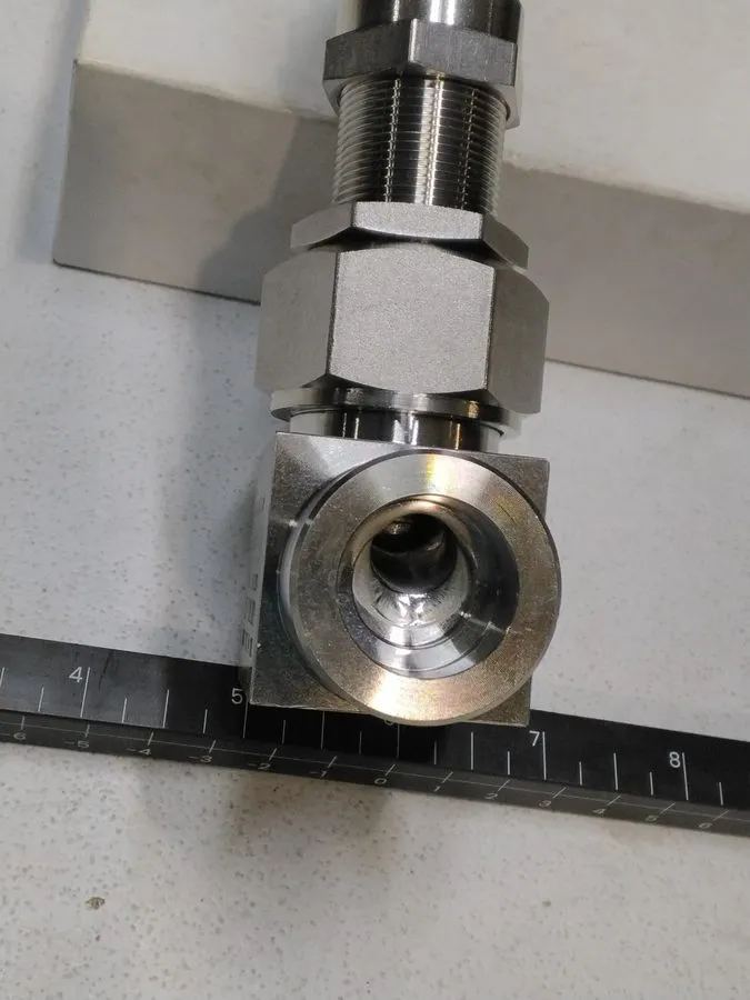 Клапан Swagelok Ss-12nbsw8p 1/2" Socket Weld 6k Needle Valve Nos 1 Qty