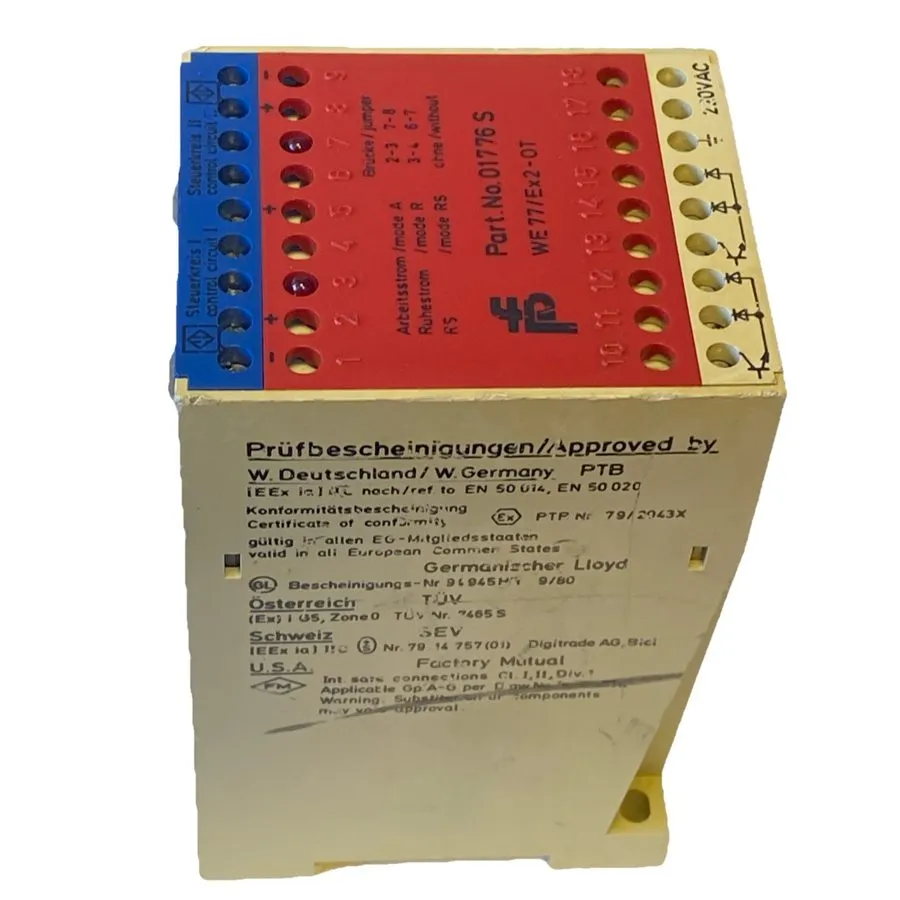 Датчик Pepperl+Fuchs We77/Ex2-ot 01776 S Isolating Amplifier Namur Ex-Protection