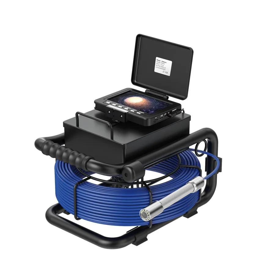 Камера для телеинспекции труб 5''Monitor Pipe Inspection Camera+Self-Leveling 51 — фото лота 2