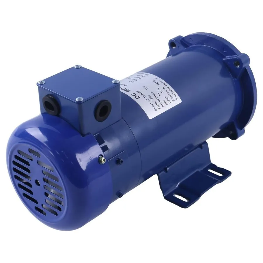 Вентилятор 1HP 56C 12V 1750RPM Hallmark Industries MD0510E DC Motor — фото лота 1