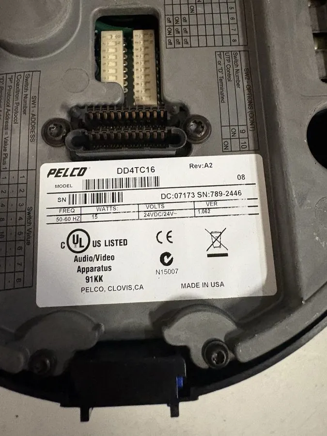 Камера Pelco DD4TC16 Spectra IV Color PTZ Color Dome Camera