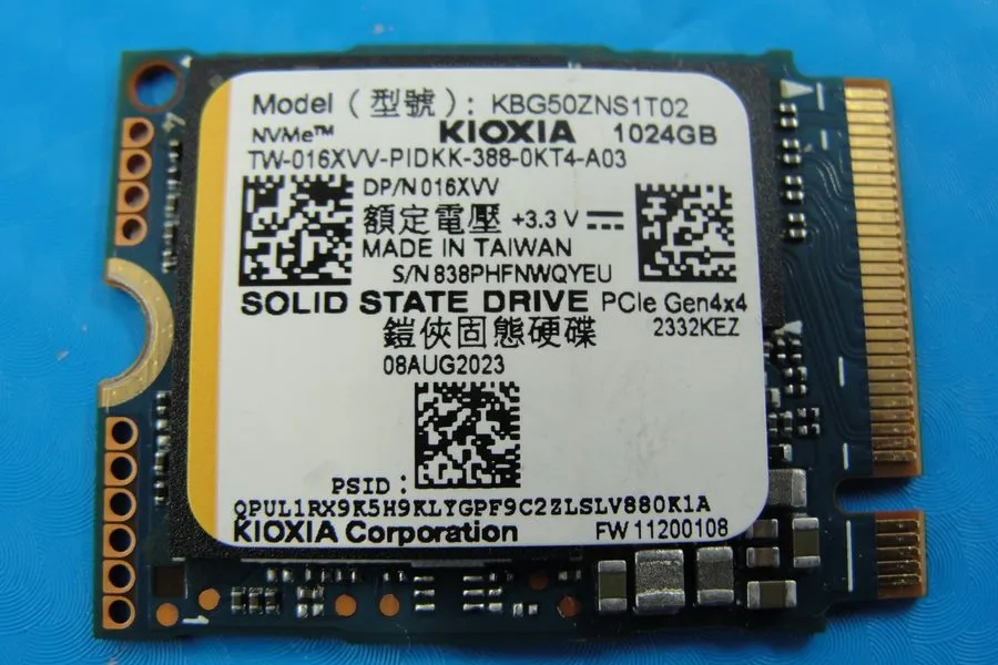 SSD-накопитель Kioxia BG5 1TB NVMe PCIe 4.0 M.2 2230 Mini SSD KBG50ZNS1T02