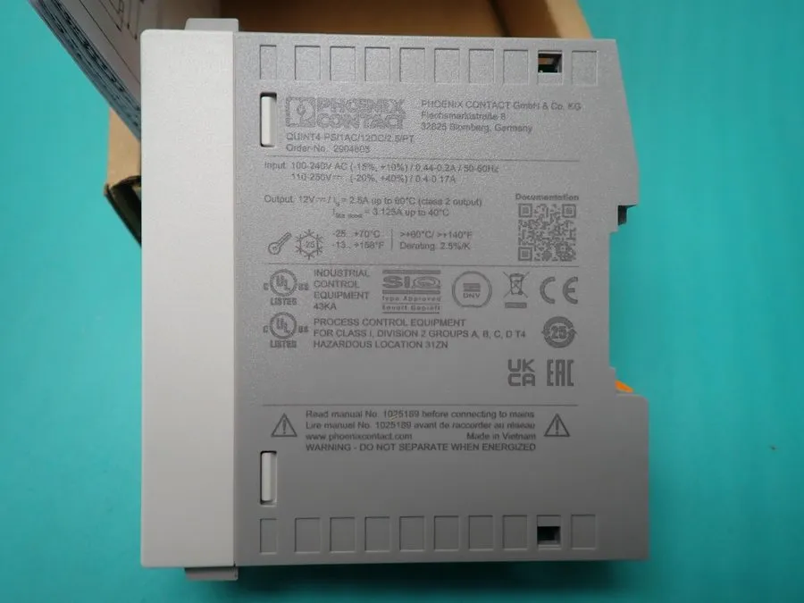 Блок питания Phoenix Contact Quint4-PS/1AC/12DC/2.5/PT Power Supply 2904605
