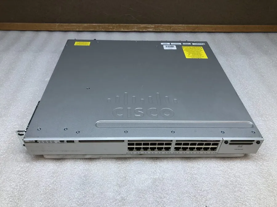 Коммутатор Cisco Catalyst WS-C3850-24T-E Switch 24 Port Gigabit 350W 30 DAYS