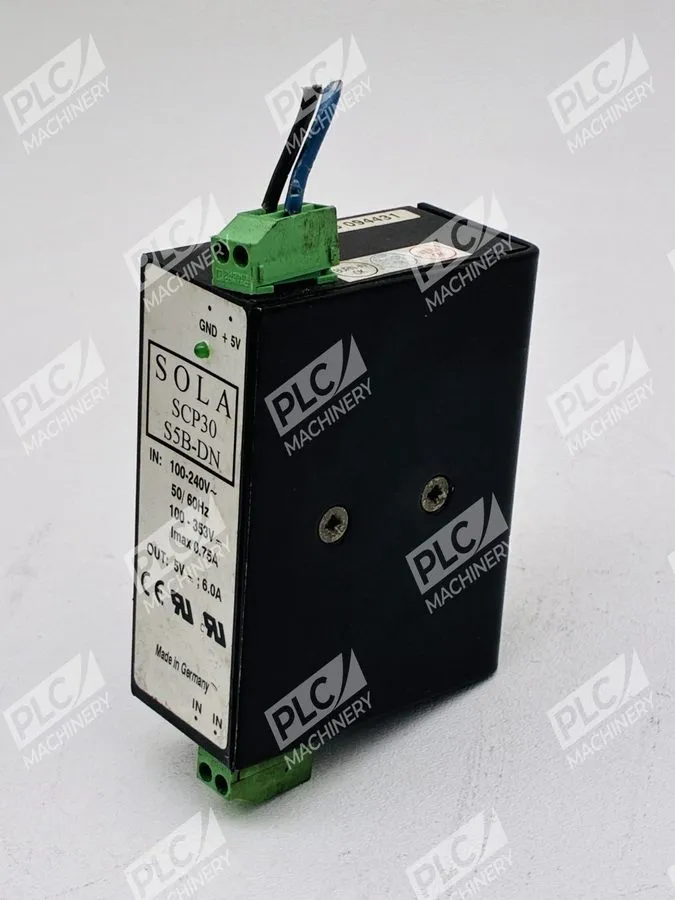 Блок питания Sola SCP30 S5B-DN DIN Rail Power Supply 5V 6A — фото лота 1