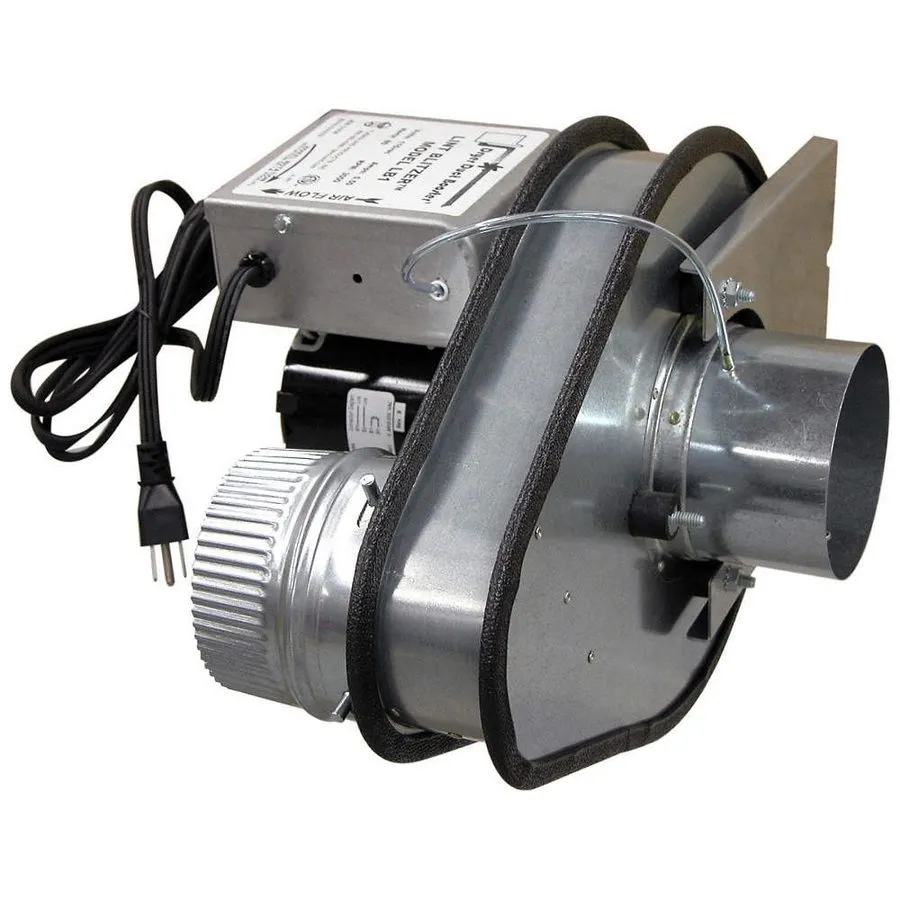 Вентилятор TJERNLUND LB2 Steel 11"D,14.1"H,11.1"W Inline Duct Fan 45EA67 — фото лота 1