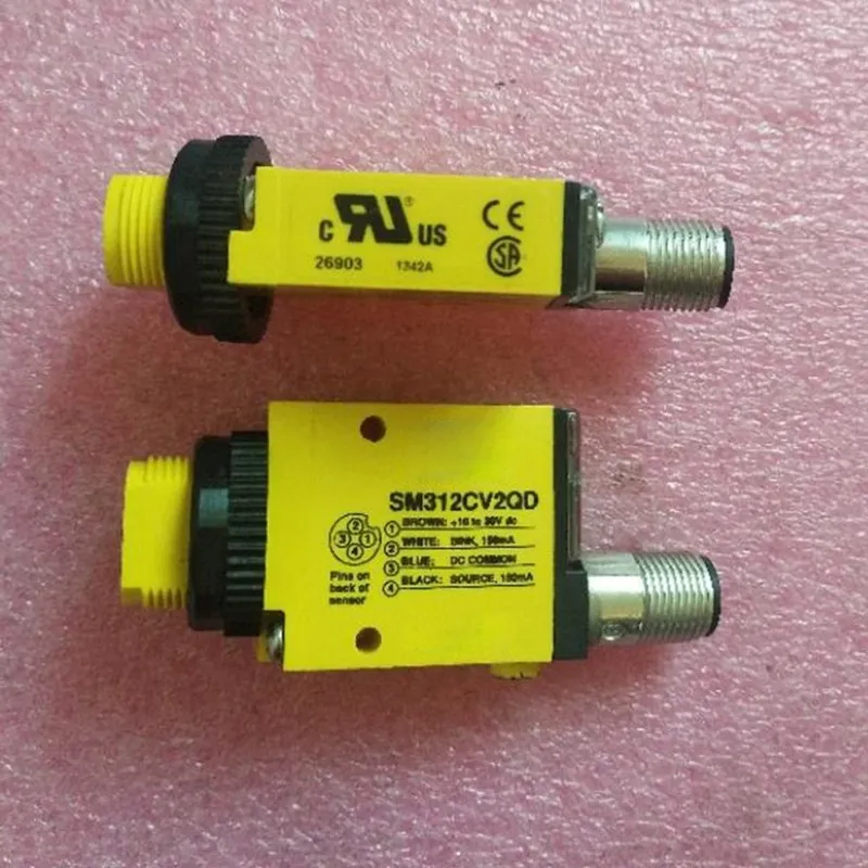 Фотоэлектрический датчик Banner SM312CV2QD Mini-Beam Photoelectric Sensor 10-30V