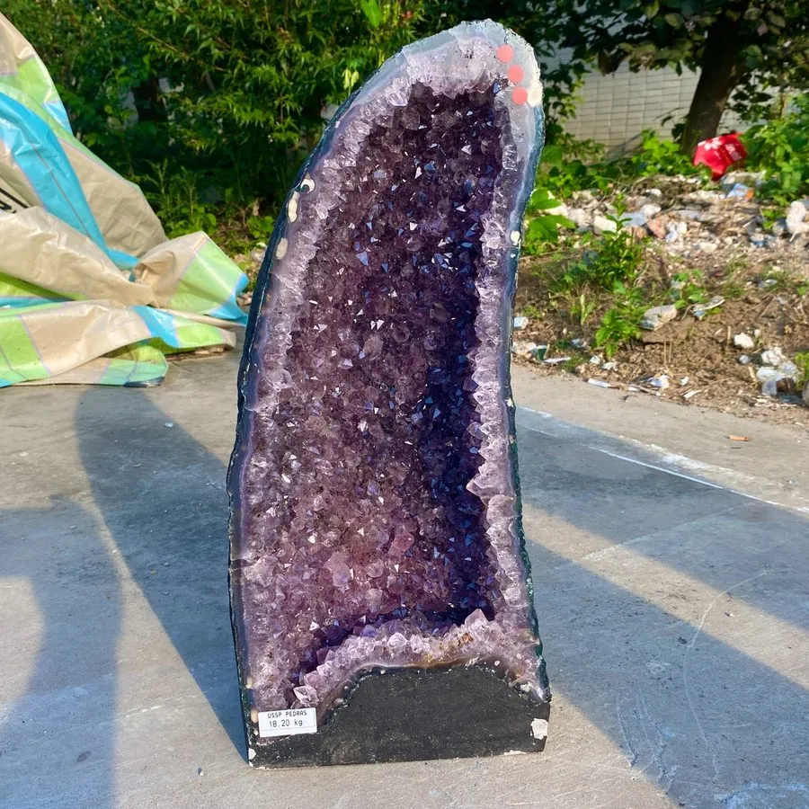 Лабораторный прибор 40.04LB TOP Natural amethyst geode quartz cluster crystal ca