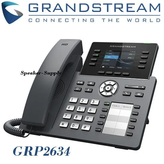 IP-телефон Grandstream GRP2634 8-Line 4 SIP Office IP Phone PoE Bluetooth Gigabi
