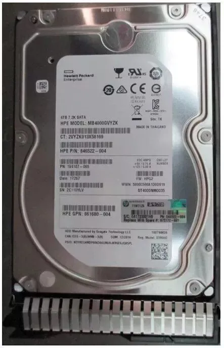 Жёсткий диск HPE 801888-B21 801925-001 4TB SATA 7.2K 6Gb 3.5'' LFF Internal Hard