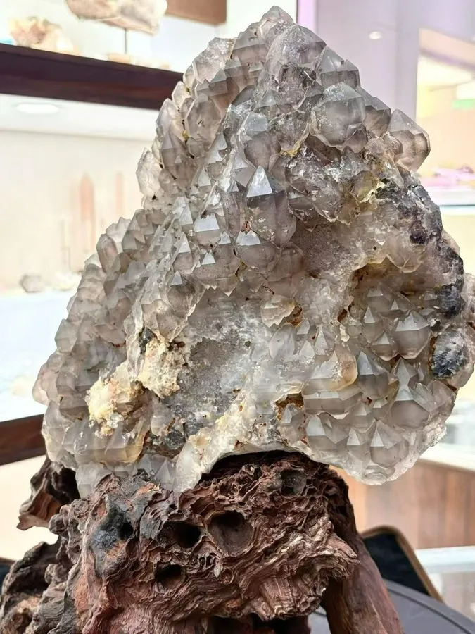 Лабораторный прибор 22.66LB TOP Natural Uruguay Amethyst geode quartz crystal co
