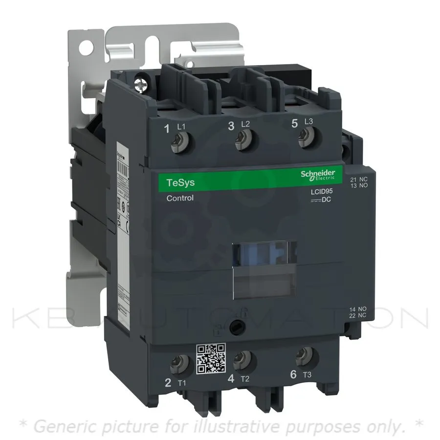 Контактор Schneider LC1D80F7 contactor 3P(3 NO) AC-3- =440V 80A 110V AC 50/60Hz 