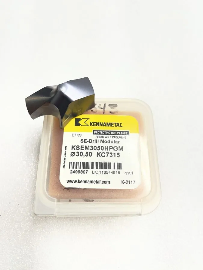Режущий инструмент KENNAMETAL KSEM3050HPGM KC7315 SE-DRILL Modular Drilling Inse