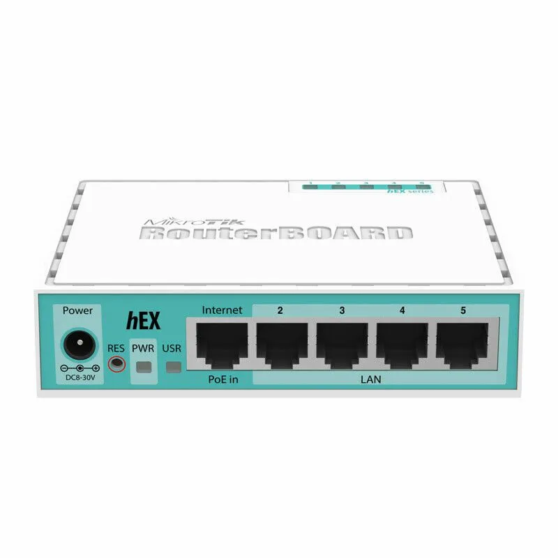 Маршрутизатор MikroTik Hex RB750GR3 5-port Ethernet Gigabit Router