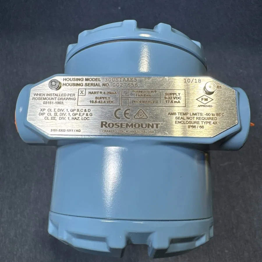 Датчик давления Rosemount / Pressure Transmitter / 300S1AAE5 / 3051S1CA0A2A11A1A