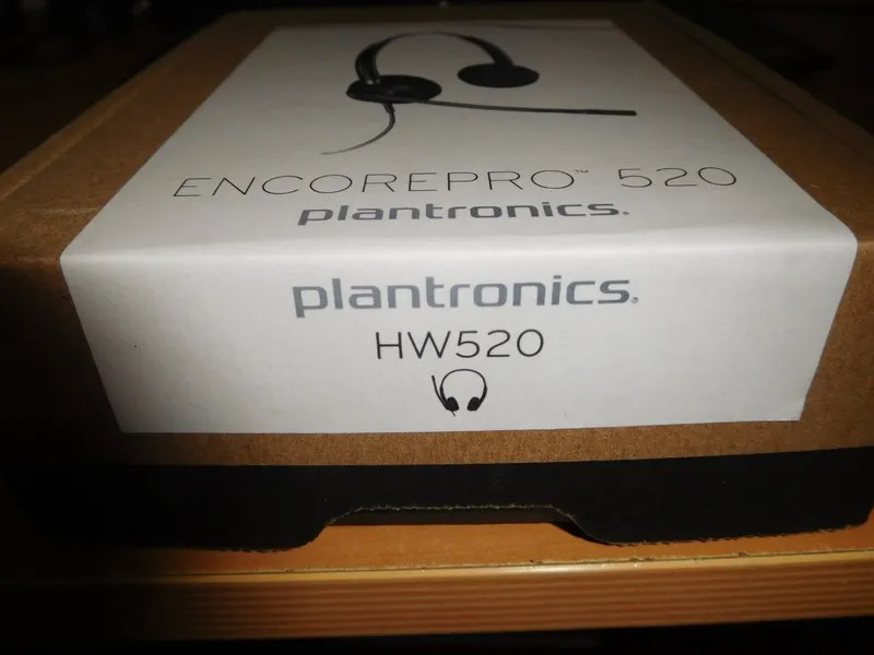 VoIP-шлюз PLANTRONICS ENCOREPRO HW520 NOISE-CANCELLING QD WIRED HEADSET 89434-01