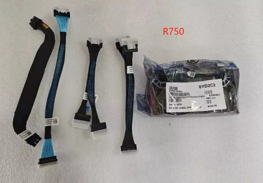 Бэкплейн DELL R750 R7525 Server NVME 8-15 Hard Disk Backplane YD2C2 CD9FM 0YD2C2