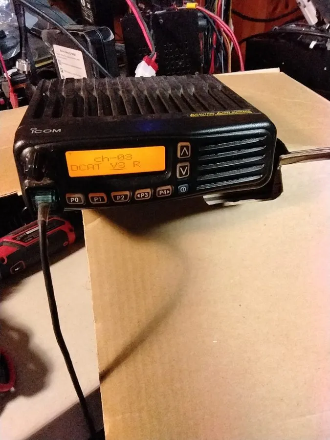 Операторское оборудование ICOM IC F5061D VHF 50 Watt Mobile ANALOG AND NXDN VG L