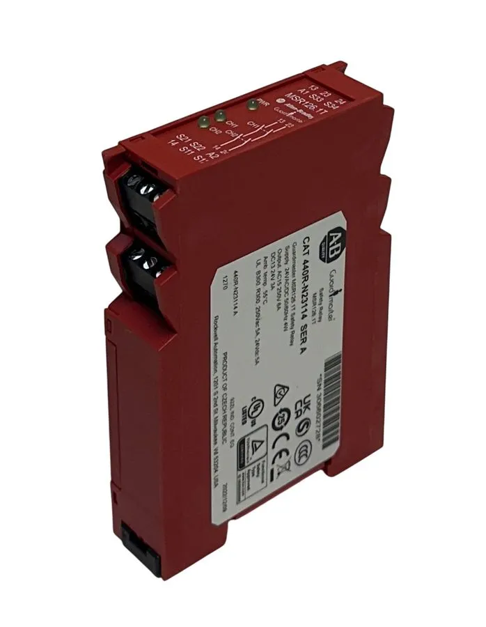 Реле безопасности Allen-Bradley Minotaur MSR126.1T 440R-N23114 Safety Relay 24V 