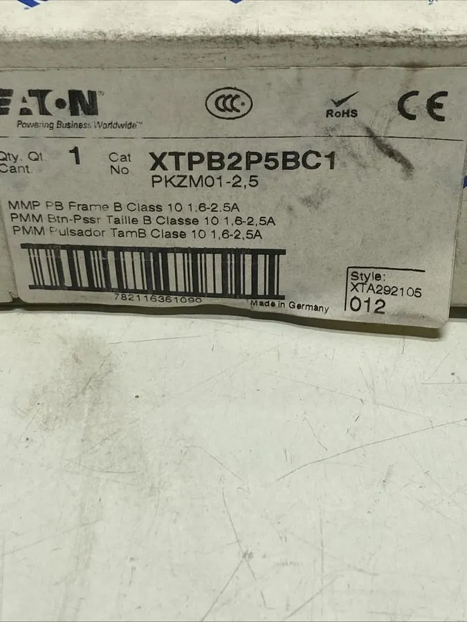 Автоматический выключатель Eaton PKZM0-12 Motor Protection Circuit Breaker XTPR0