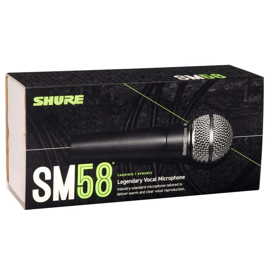 Микрофон Shure SM58 Microphone 2-Pack with 20-foot XLR Cables — фото лота 2
