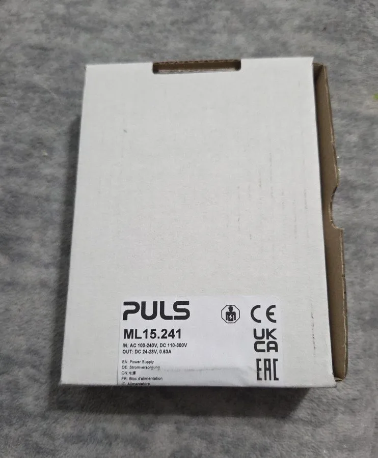 Блок питания Puls DC Power Supply, 100/240V AC, 24/28V DC, 15 W, 0.6 A, DIN Rail — фото лота 2