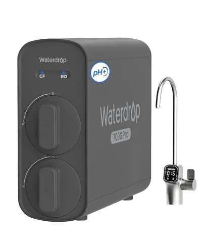 Насос [ Dual Flow ] Waterdrop G5P700A-Pro Alkaline Mineral pH+ Reverse Osmosis S