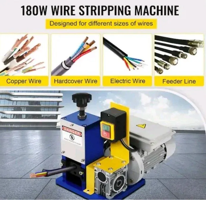 Станок для зачистки проводов SKYSHALOAutomatic Electric Wire Stripping Machine 0