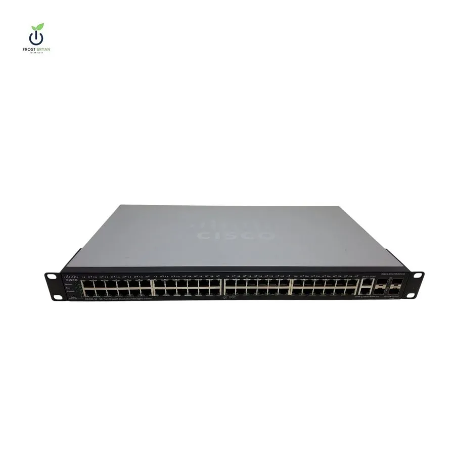 Коммутатор Cisco SG500-52-K9 V02 52-Port Gigabit POE Stackable Managed Switch