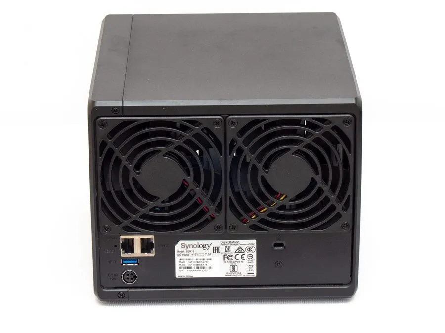 Сетевое хранилище Synology DiskStation DS418 4-bay SAN/NAS Server Diskless