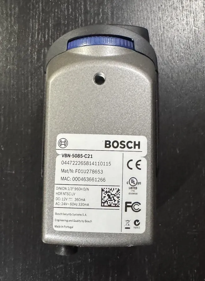 Камера x Bosch VBN-5085-C21 AN 5000 960H Indoor WDR Box Analog Camera No Lens