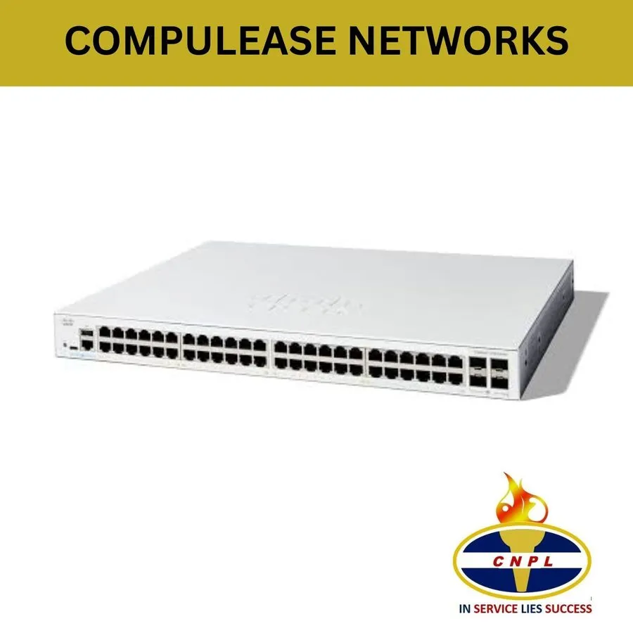 Коммутатор Cisco C1300-48P-4G Cisco 48 Port POE Switch 4 x 1GB SFP