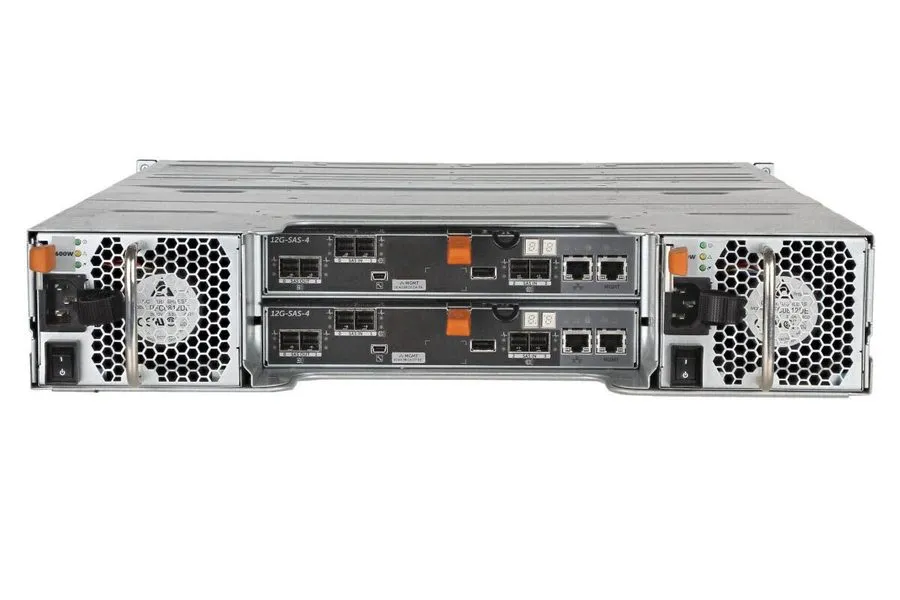 Сервер Dell PowerVault MD3400 Storage 12x 3.5" bays 2x 12G-SAS-4 Controller 2x 6