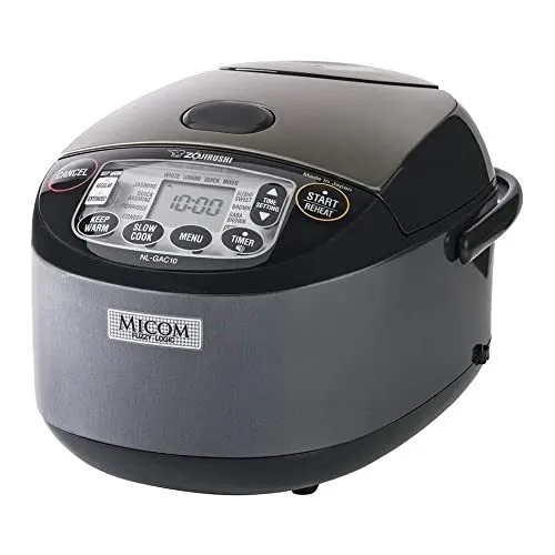 Рисоварка Tiger, 5.5-Cup Micom Rice Cooker, Steamer and Warmer 10 Meal Settings