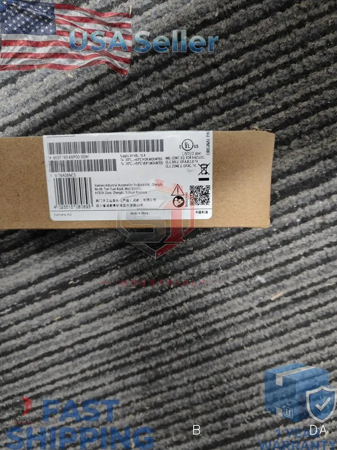 1PC 6ES7193-6BP00-0DA1 Siemens