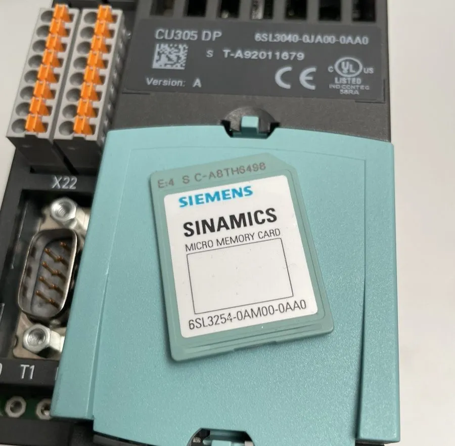 Частотный преобразователь Siemens SINAMICS CU305 DP 380-480V 3-Phase 6SL3040-0JA
