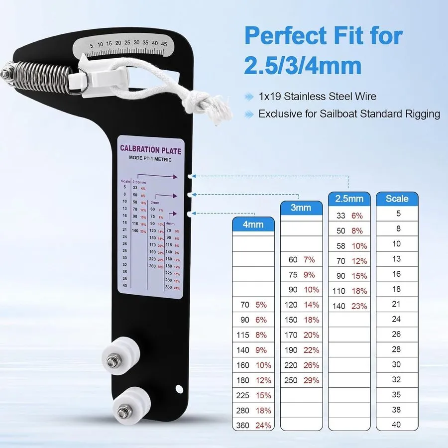 Складское оборудование Sailboat Rigging Tension Gauge, PT-1M/PT-2M Accurate Rigg — фото лота 1