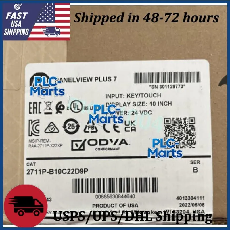 Панель оператора 1PC AB 2711P-B10C22D9P PanelView Plus 7 Terminal US