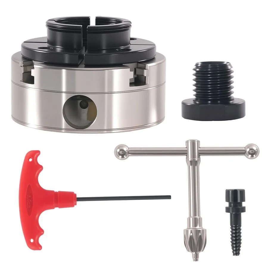 Режущий инструмент 4-Jaw Self-Centering Lathe Chuck 3.75" M33x3.5 Mount