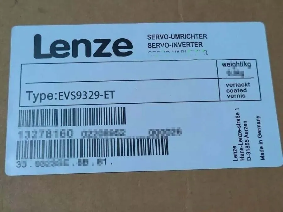 Сервопривод EVS9329-ET LENZE SERVO DRIVE INVERTER