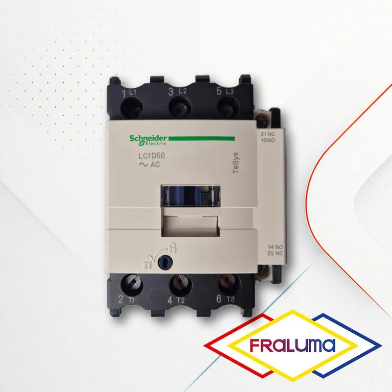 Контактор Schneider Electric LC1D50B7 TeSys 600VAC 50AMP Contactor