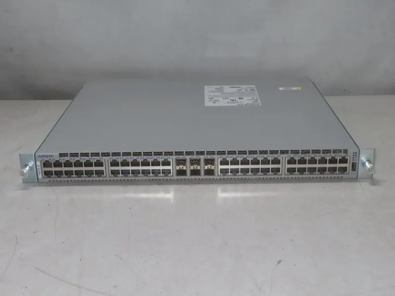 Коммутатор DCS-7020TR-48-F ARISTA 7020R 48XRJ45 100/1000MB + 6XSFP+ + 1/10GBE F-