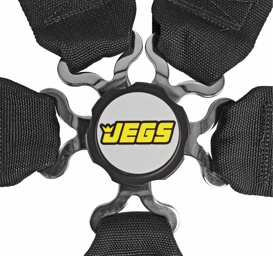 Жгут проводов JEGS Black Cam Lock Ultra Series Harness 5-Point Design
