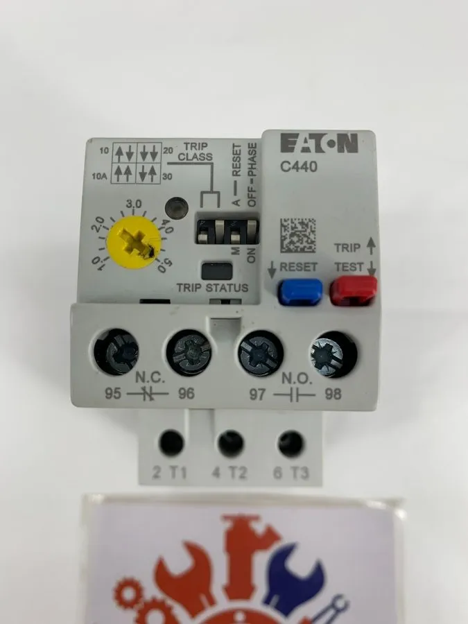 Реле защиты Eaton C440A1A005SF0 Overload Relay Electronic Protection 3P NEMA Siz