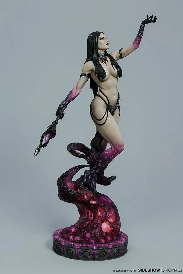 Лабораторный прибор Sideshow Dark Sorceress Guardian Void EXCLUSIVE Statue 0312/ — фото лота 2