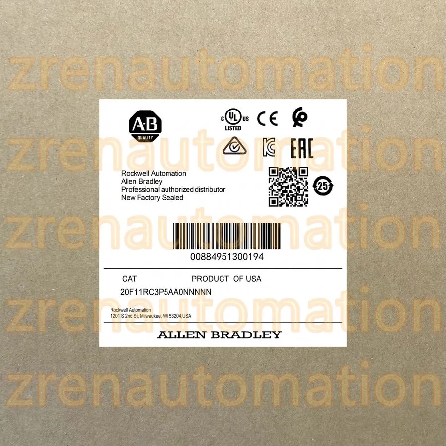 Частотный преобразователь 20F11RC3P5AA0NNNNN AC Drive AB HTP0