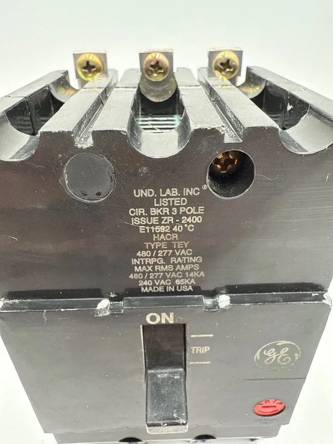 Автоматический выключатель ABB / General Electric GE TEY370 3p 70a 480v Circuit 