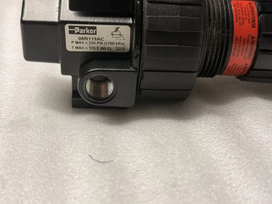 Трубопроводная арматура Parker 06R113ac Air Pressure Regulator, Pipe Size 1/4"