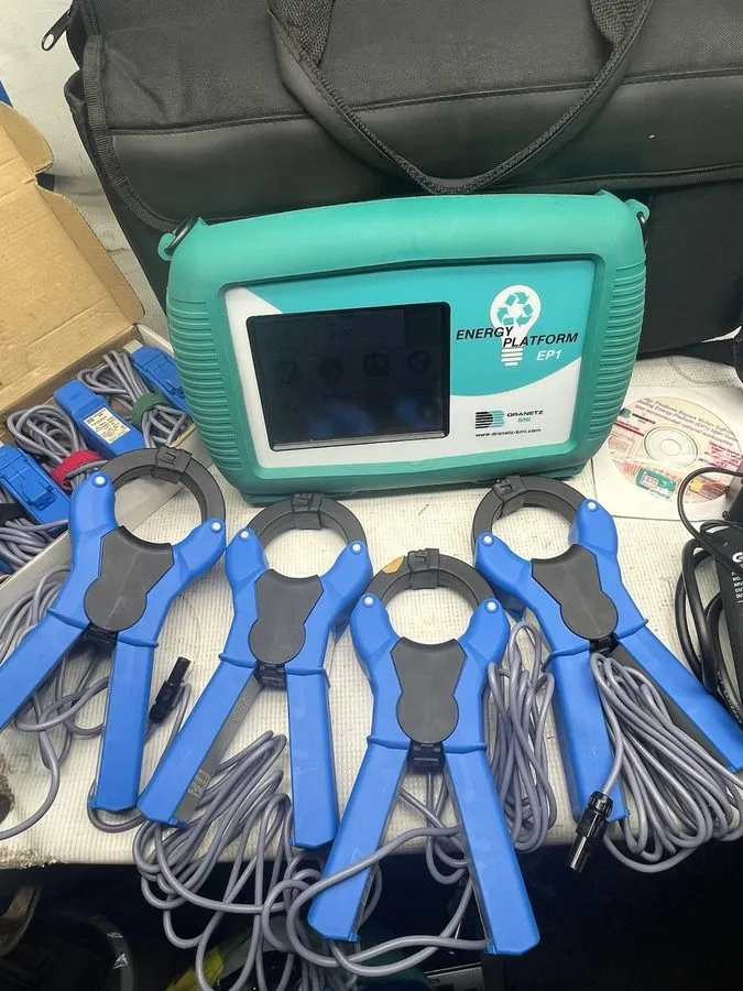 Тестер Dranetz EP1 Energy Platform with TR2550A And Tr2500A — фото лота 1