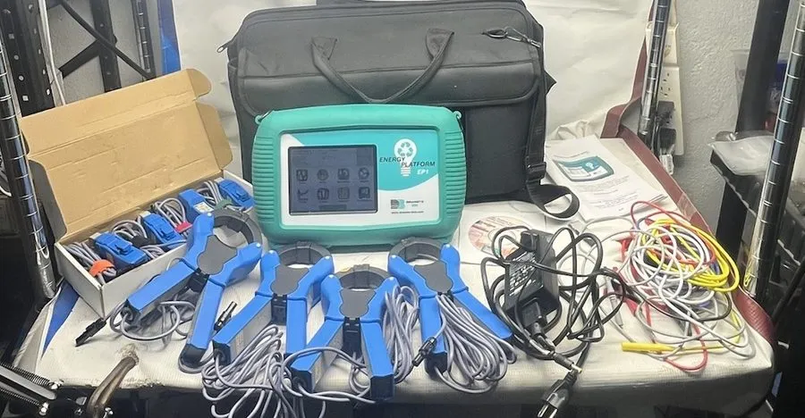 Тестер Dranetz EP1 Energy Platform with TR2550A And Tr2500A — фото лота 2